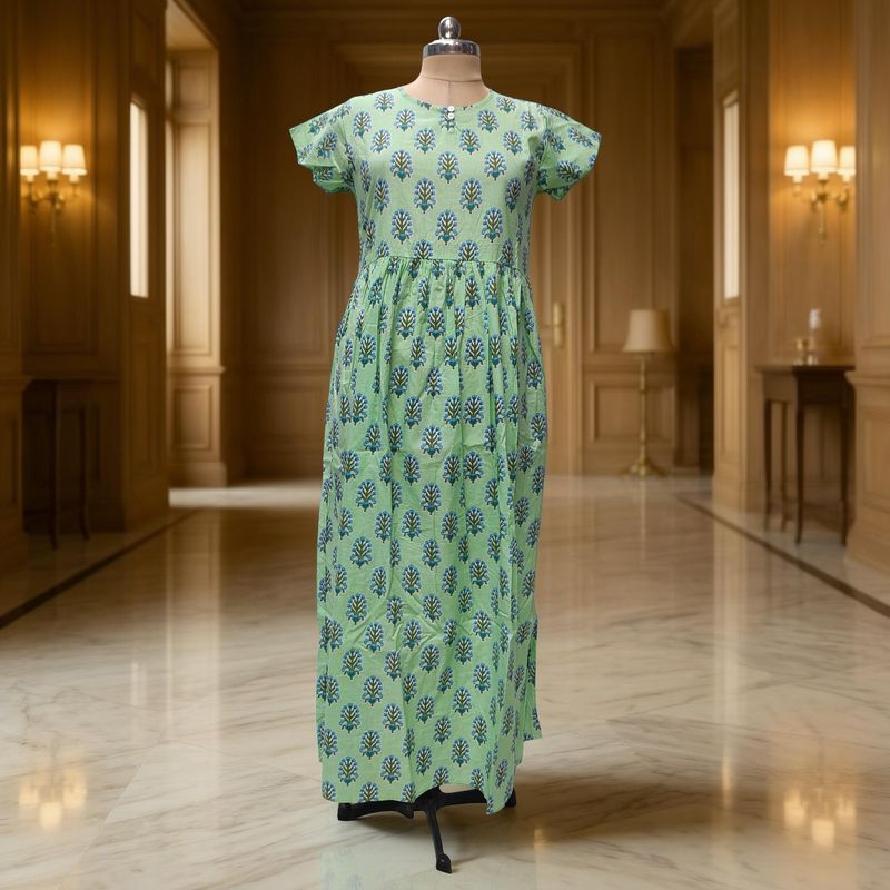 S-M Cotton Jacket &amp; Jalabiya Set length 57” Long