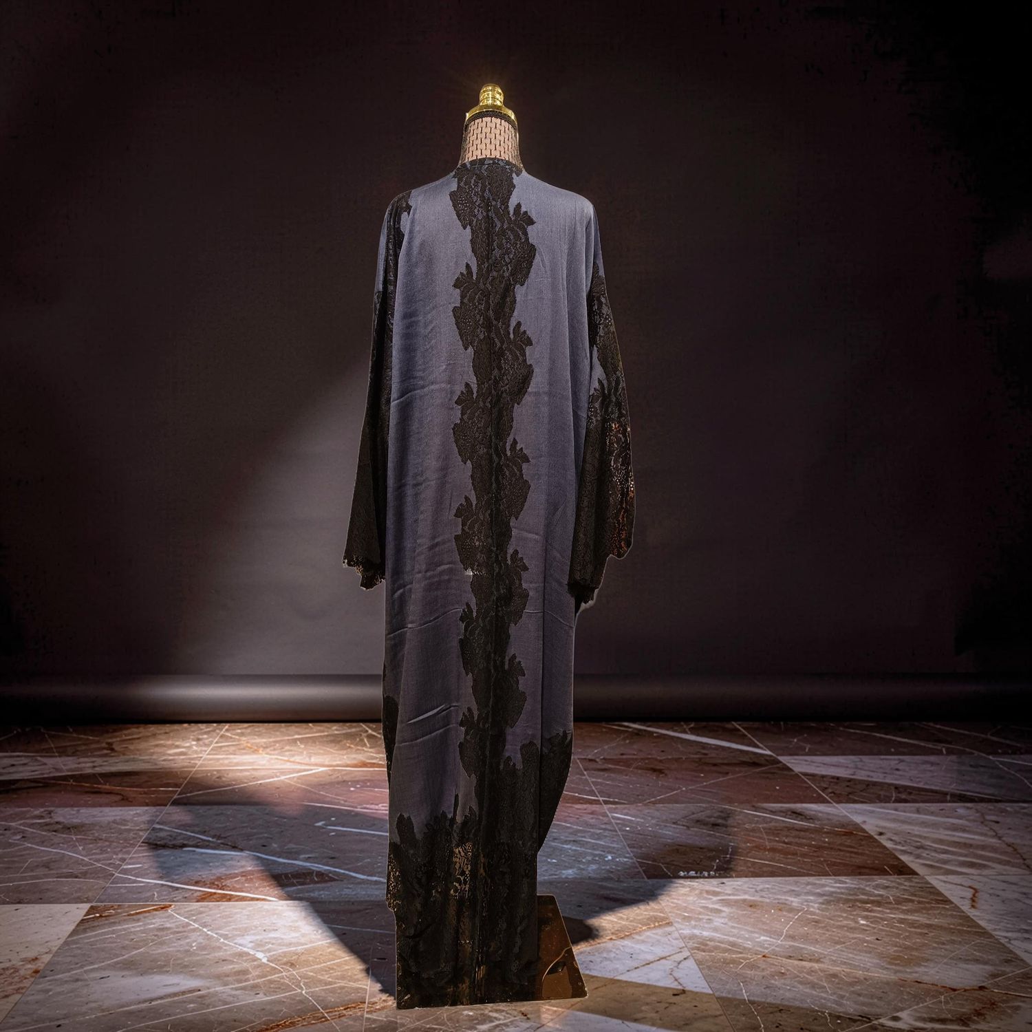 Kashmir Bisht With Sheila 59" Inches