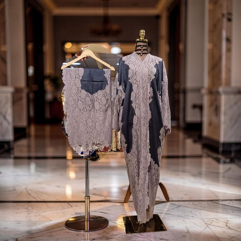 Kashmir Bisht With Sheila 54" Inches