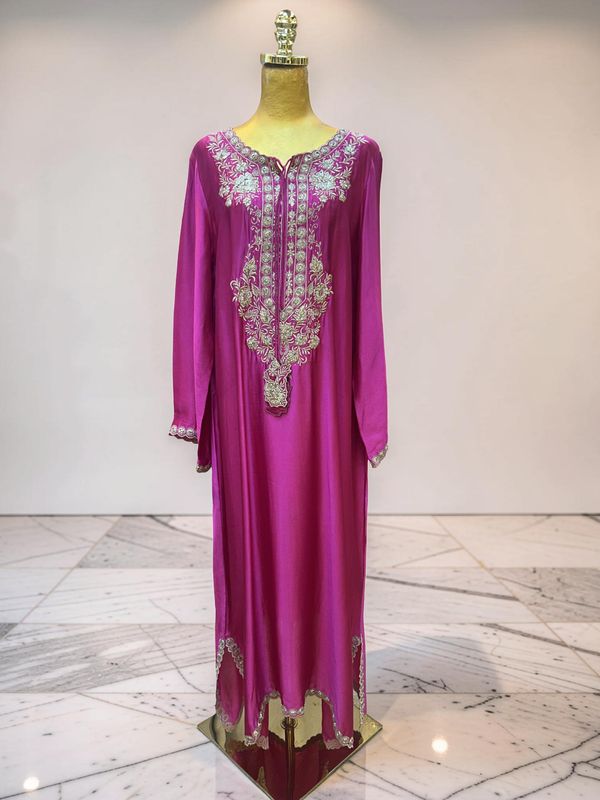 L-XL Arisha Closet Raw Silk 1 PCs Set