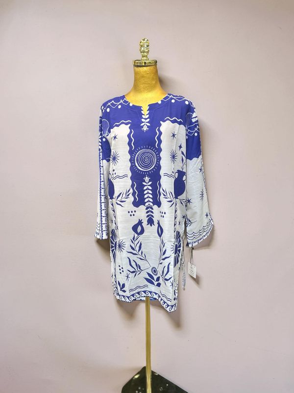 S-M Rida Lounge Cotton-Silk Co-ord Set