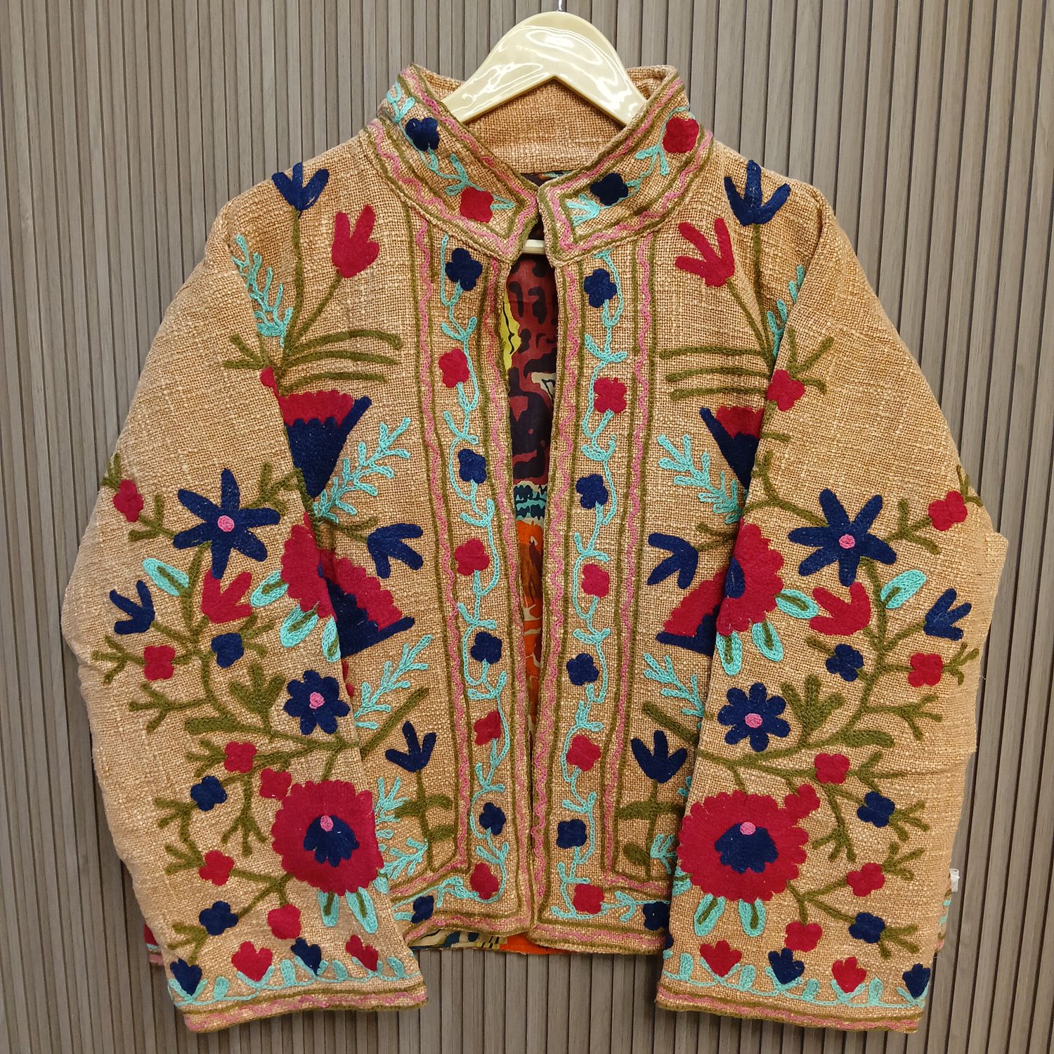 4XL-5XL Jacket Cotton Embroidered Length 24" inches