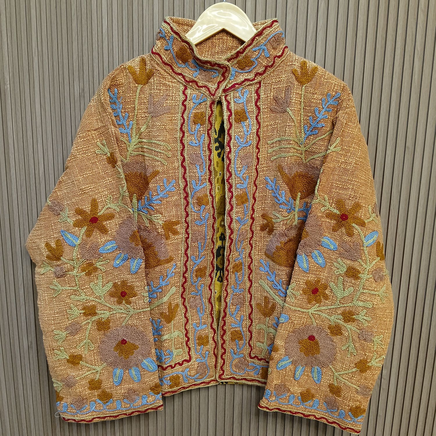 4XL-5XL Jacket Cotton Embroidered Length 24" inches