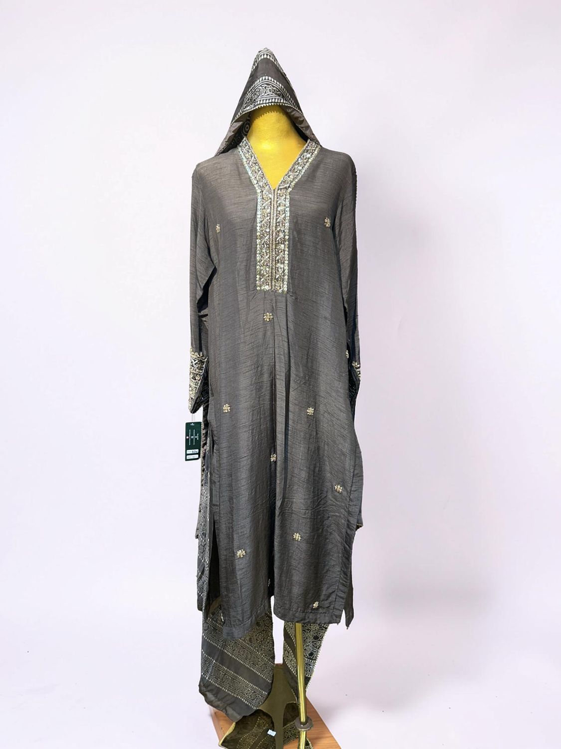 L-XL Silhouette By Hina Viscose 3 PCs Set