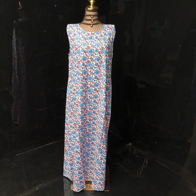 L-XL 2 Piece Set Co_Ord_Set Rasha Pure Cotton Dress Jalabiya