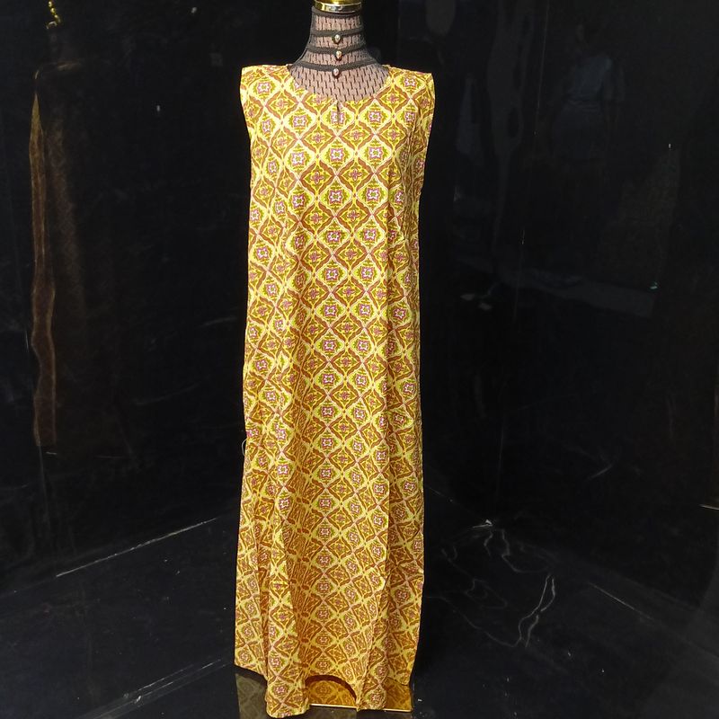 S-M 2 Piece Set Co_Ord_Set Rasha Pure Cotton Dress Jalabiya