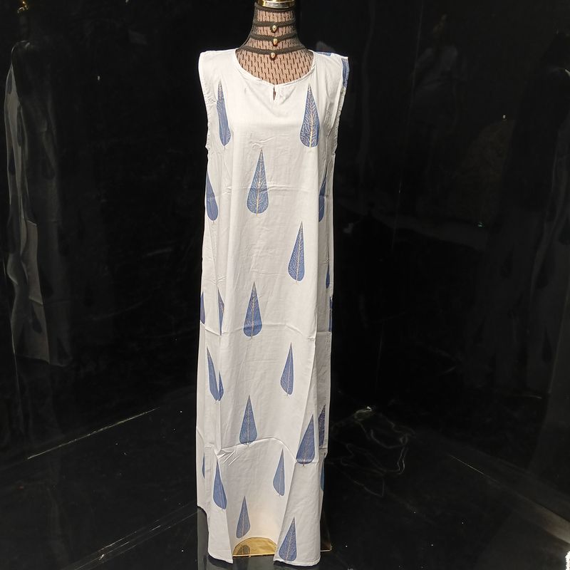 S-M 2 Piece Set Co_Ord_Set Rasha Pure Cotton Dress Jalabiya