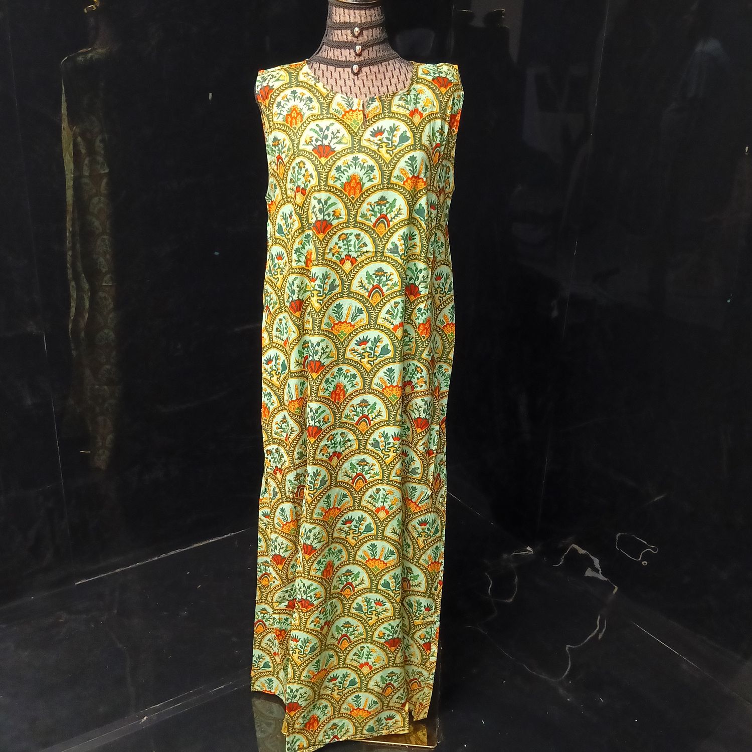 S-M 2 Piece Set Co_Ord_Set Rasha Pure Cotton Dress Jalabiya