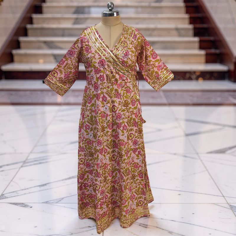 S-M Priam Cotton Dress 57" Long Jalabiya JP