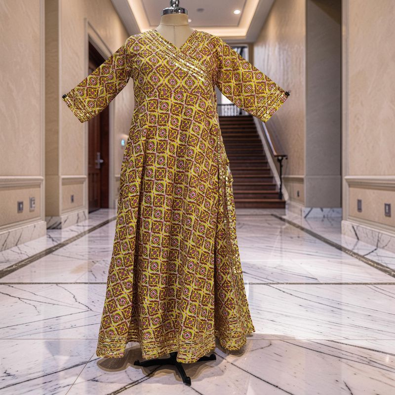 S-M Priam Cotton Dress 57" Long Jalabiya JP