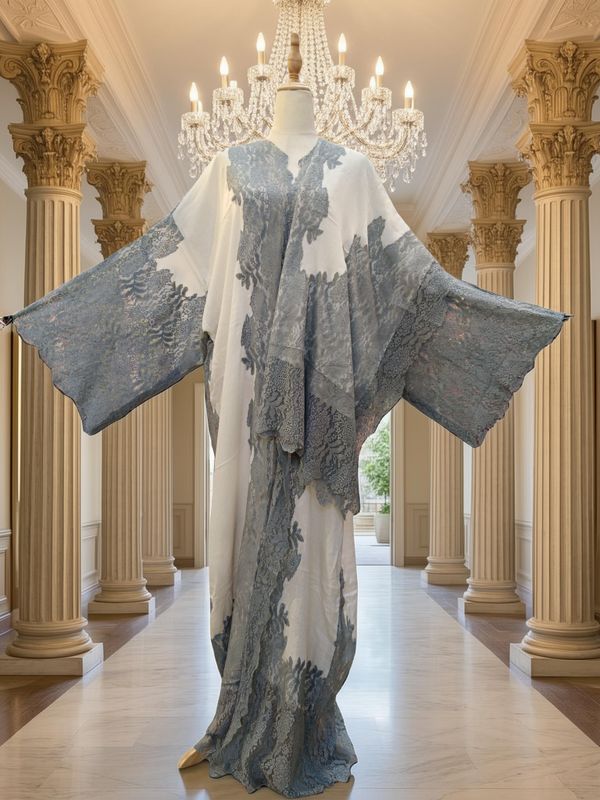 Kashmir Bisht With Sheila 56" Inches