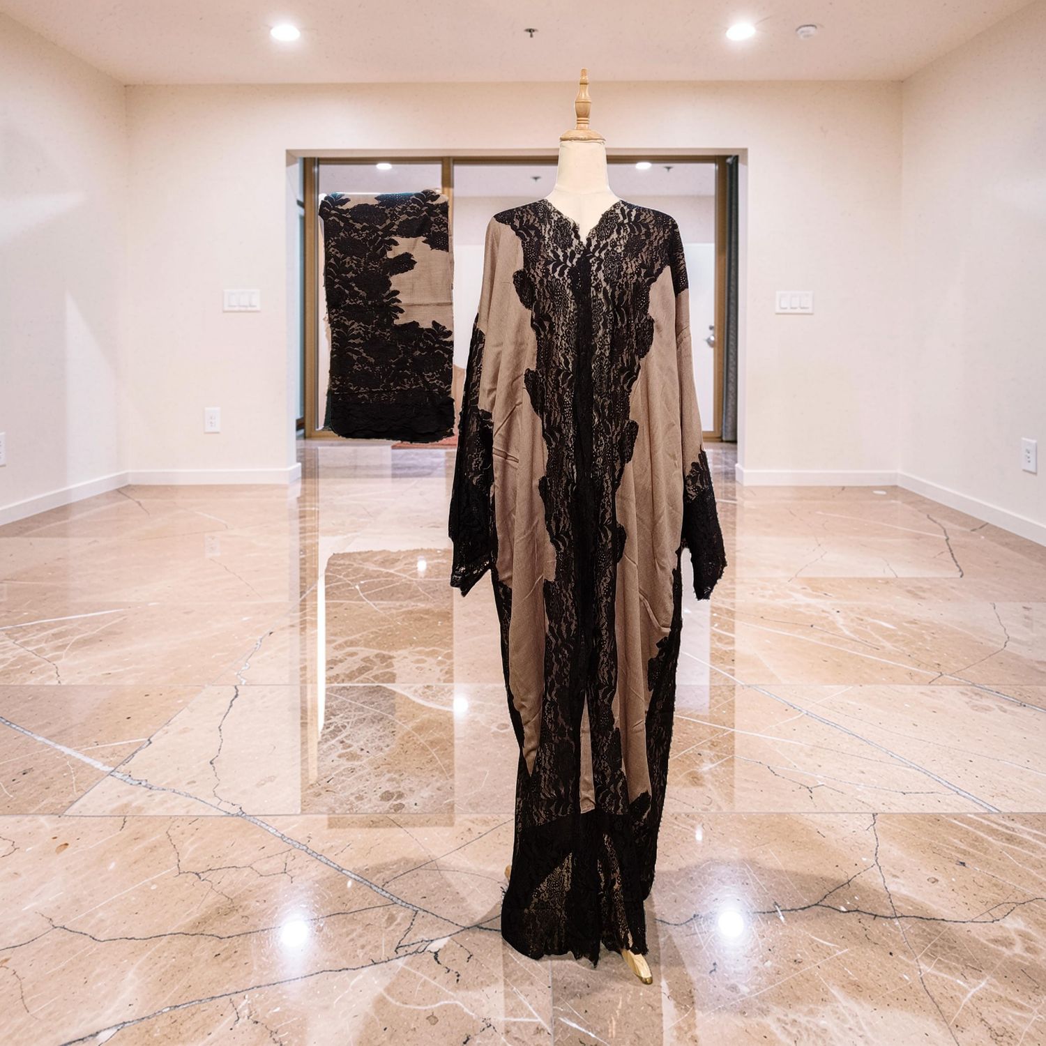 Kashmir Bisht With Sheila 59" Inches