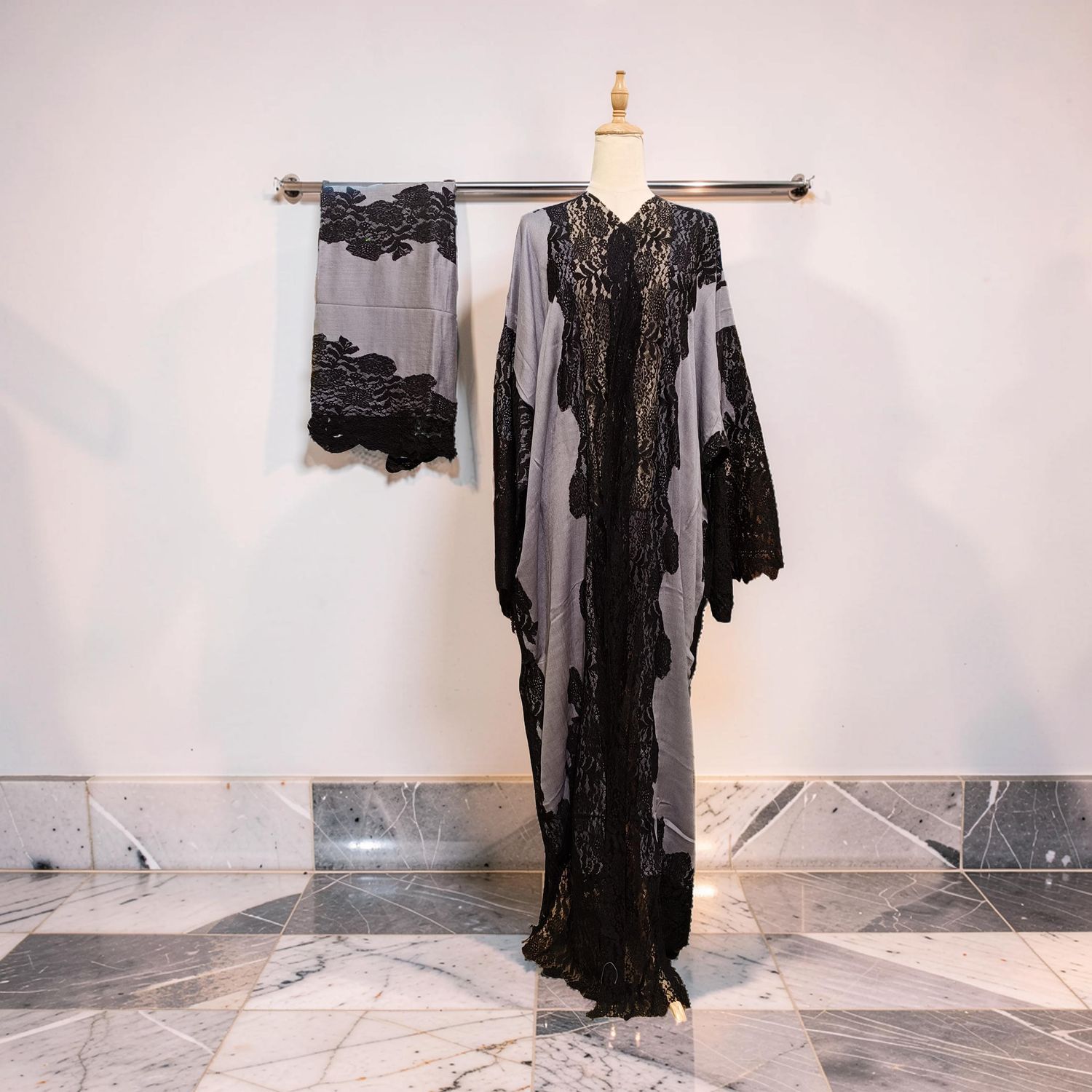 Kashmir Bisht With Sheila 59" Inches