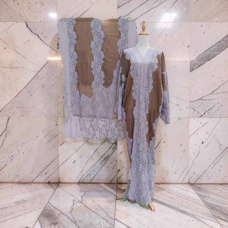 Kashmir Bisht With Sheila 59" Inches