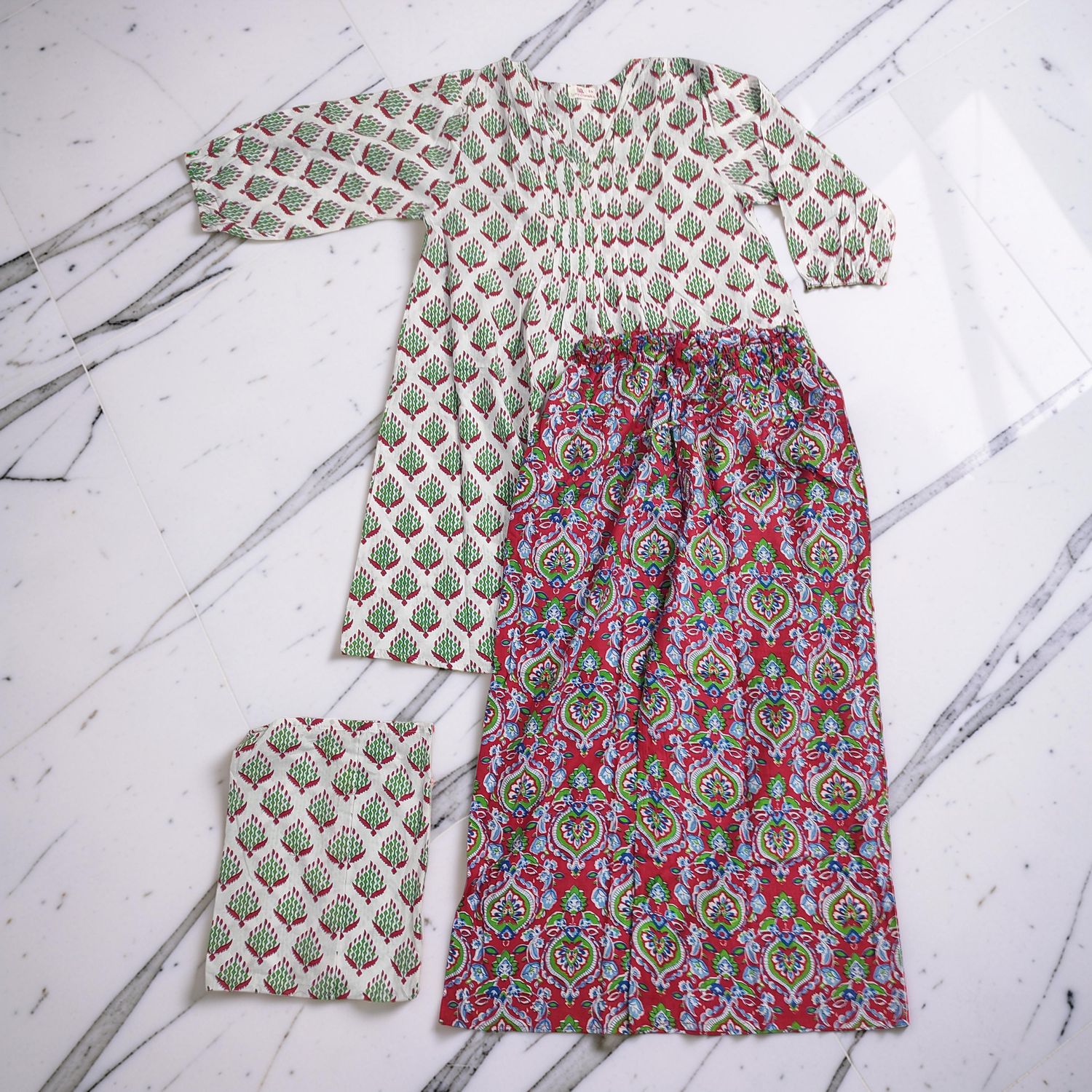 S/M Suml Co-ord Set Cotton JP
