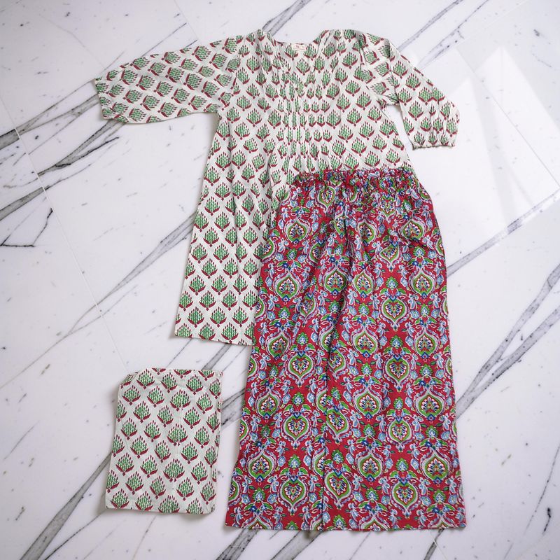 S/M Suml Co-ord Set Cotton JP