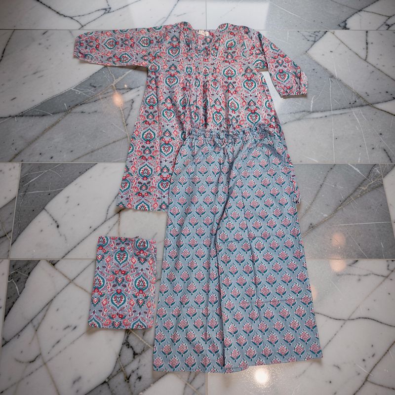 S/M Suml Co-ord Set Cotton JP
