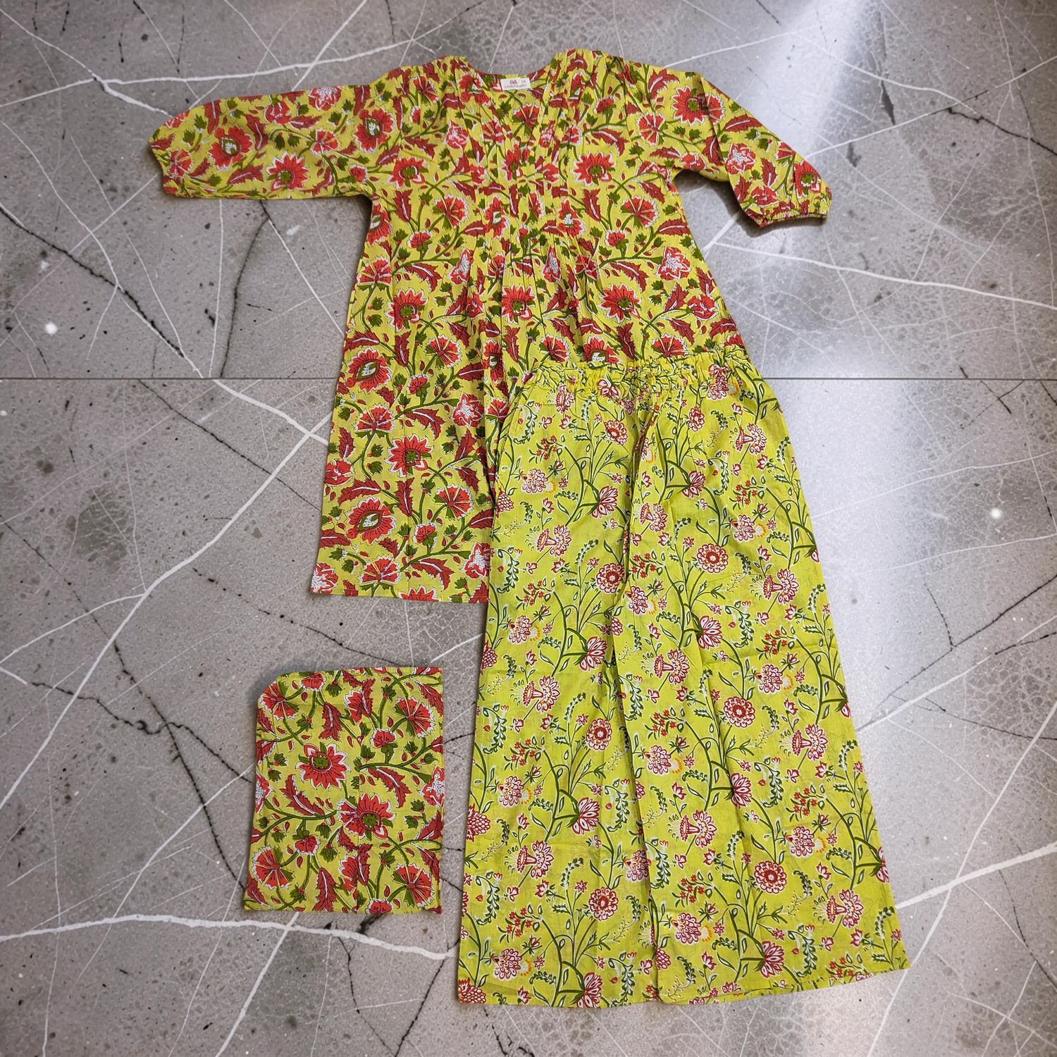 S/M Suml Co-ord Set Cotton JP