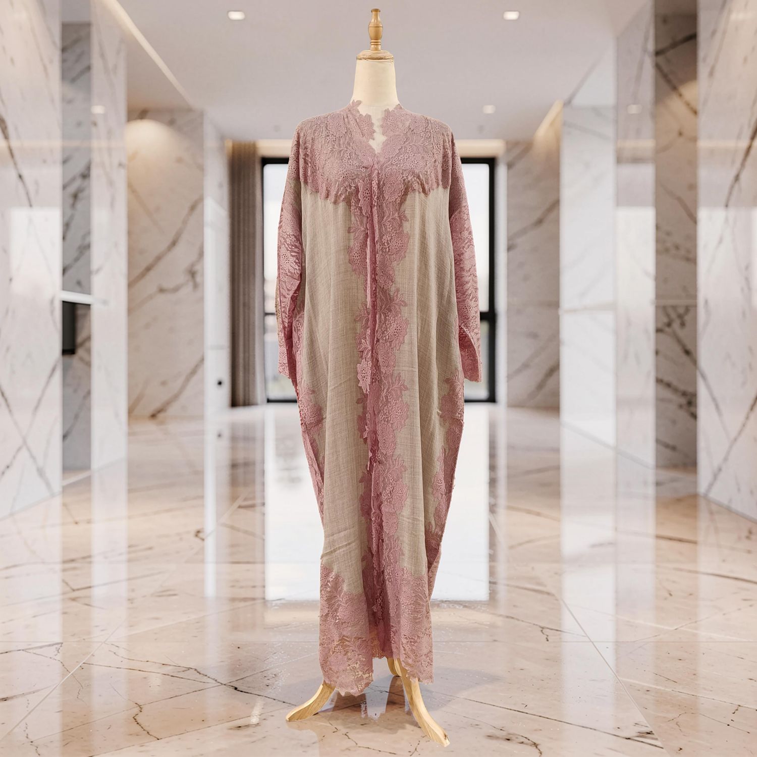 Free Size Kashmir Bisht  53" Long