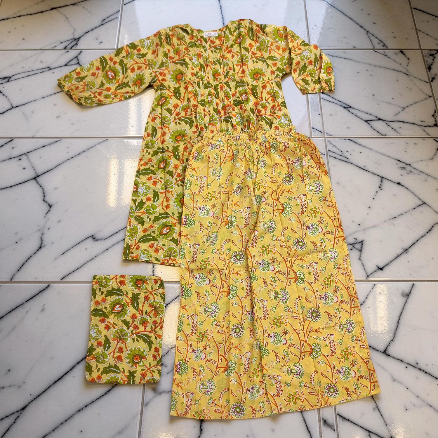S/M Suml Co-ord Set Cotton JP