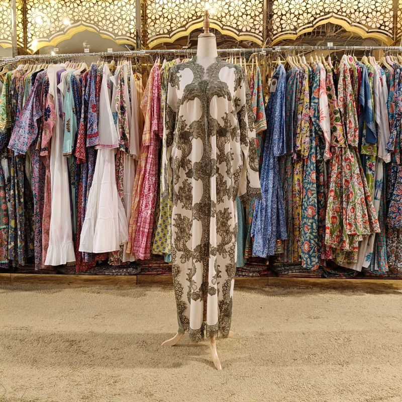 Free Size Kashmir Bisht  54" Long