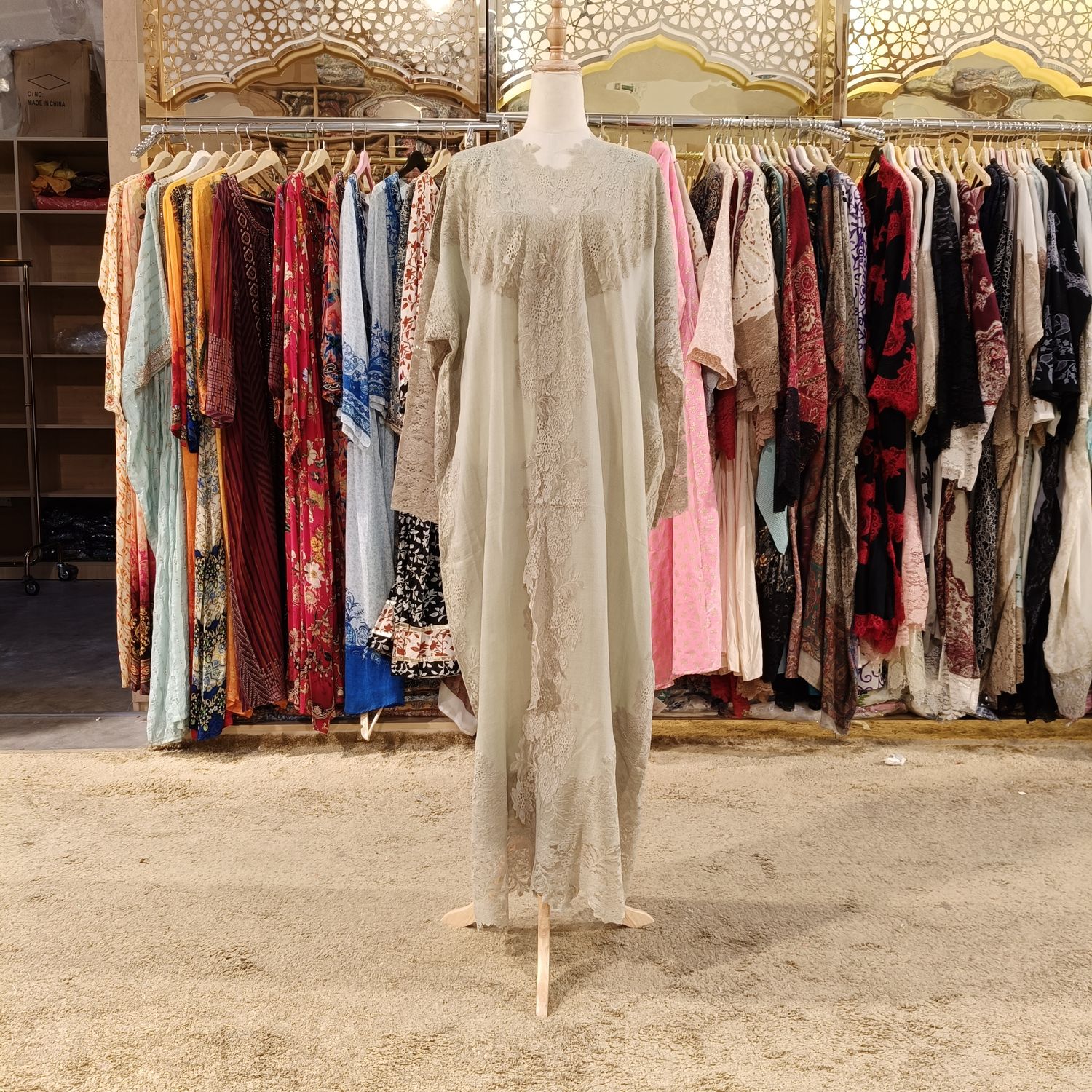 Free Size Kashmir Bisht  53" Long