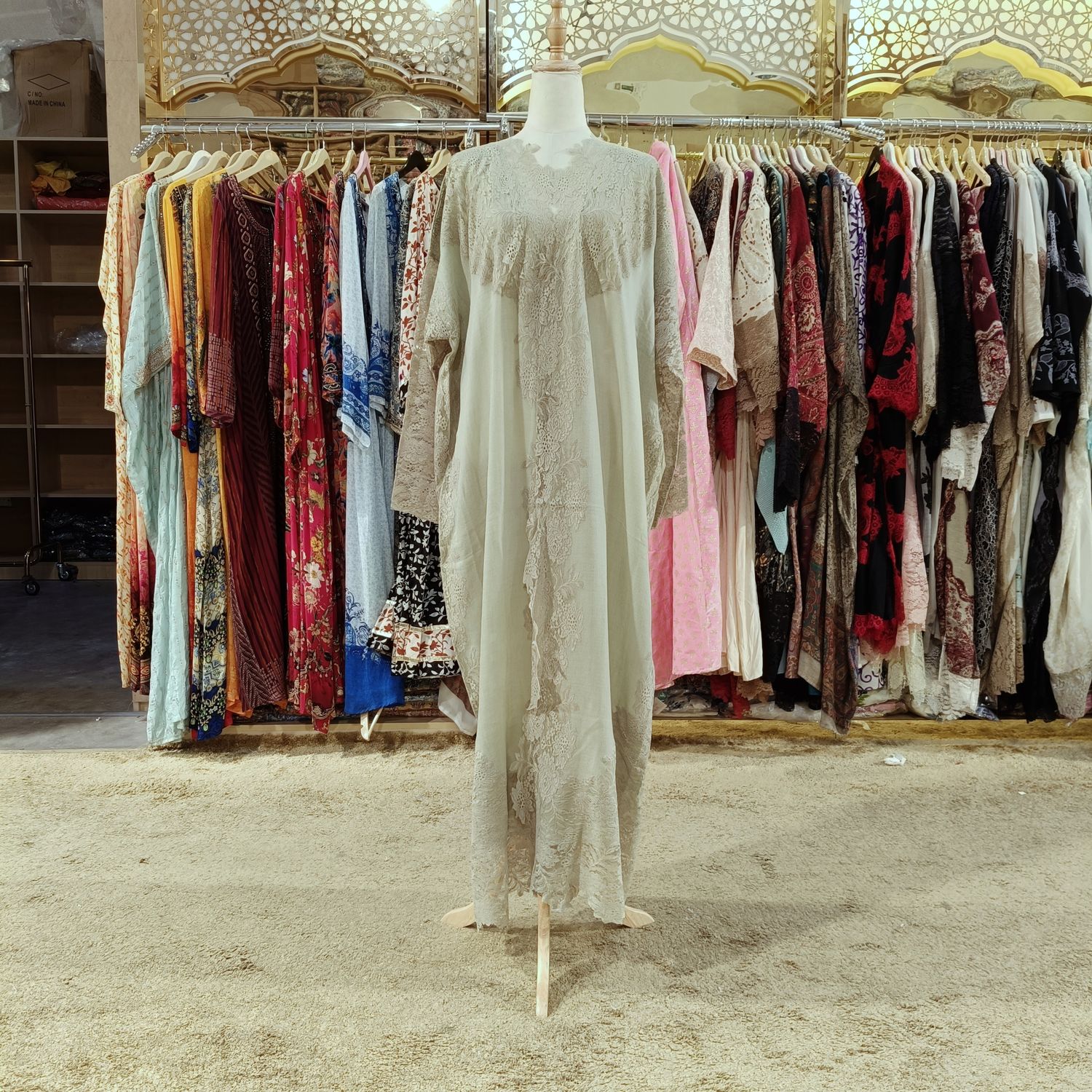 Free Size Kashmir Bisht  55" Long