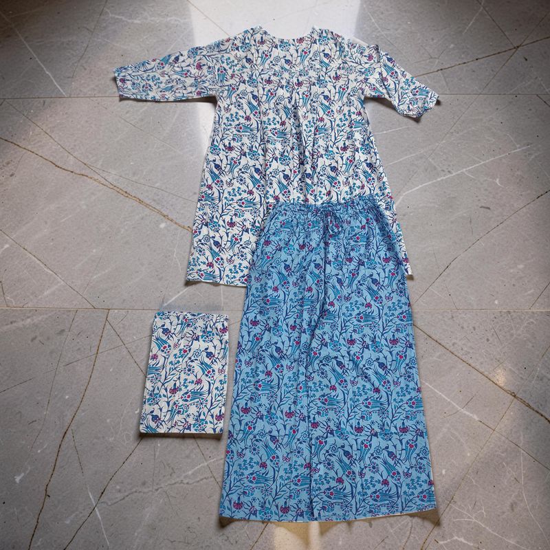 2XL/3XL Suml Co-ord Set Cotton JP