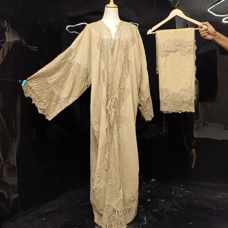 Kashmiri velvet bisht with sheila 60" Inches Lenght