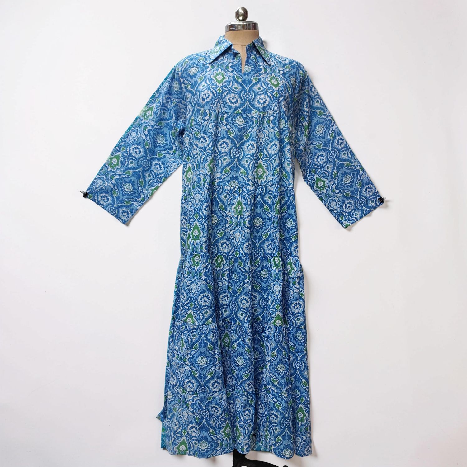 L-XL Cotton Jacket &amp; Jalabiya Set With Sheila length 55” Long JP