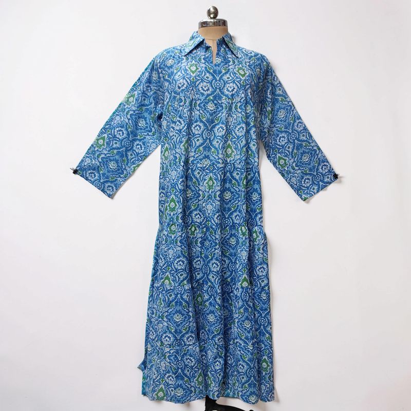 2XL-3XL Cotton Jacket &amp; Jalabiya Set With Sheila length 55” Long JP