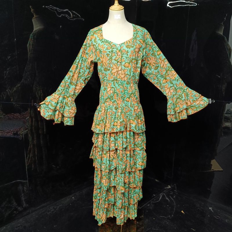L/XL Special Cotton Dress 57" Long Jalabiya