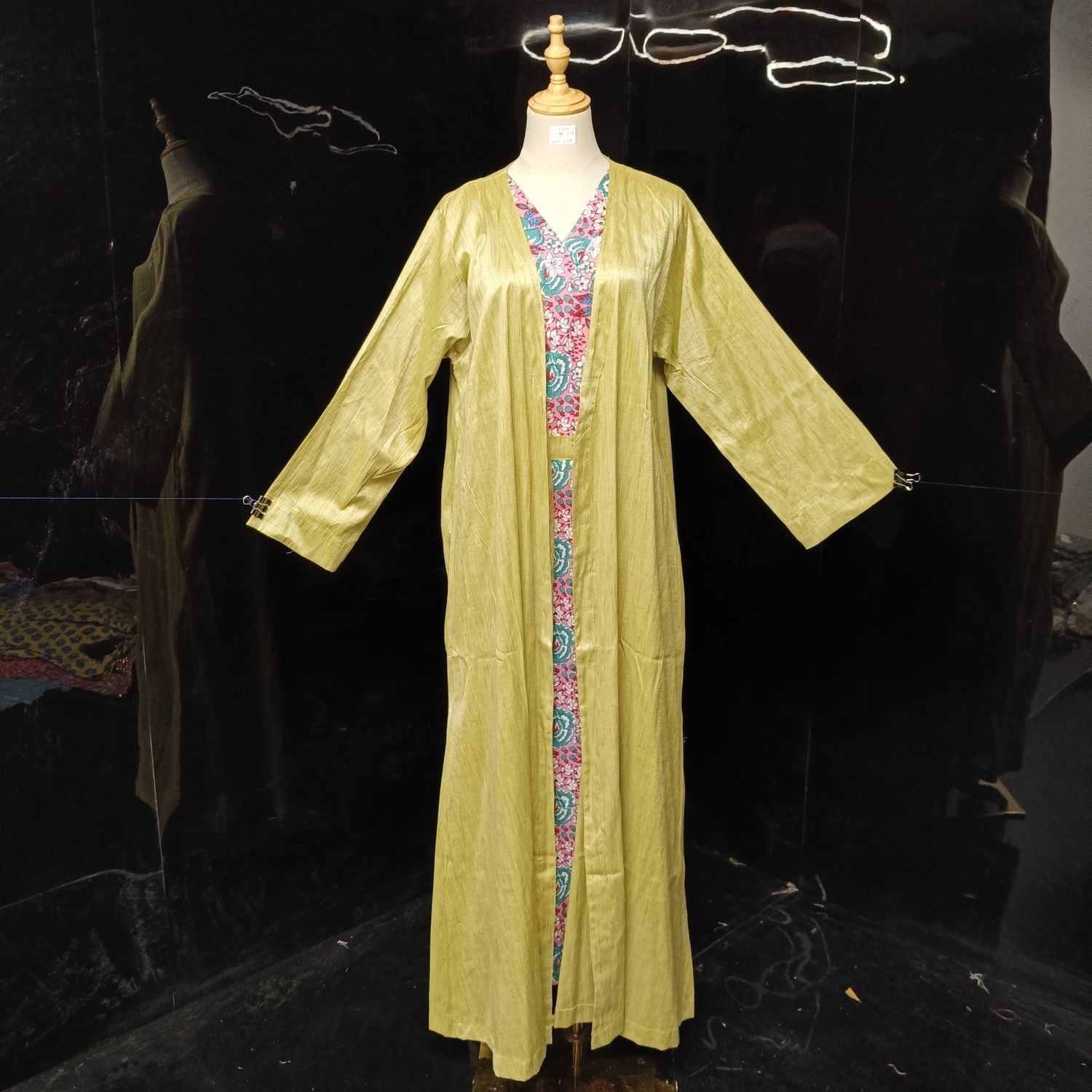 L/XL Cotton Abaya length 57” Long