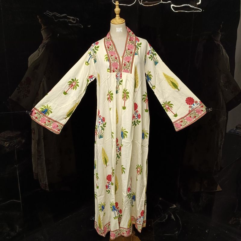 S/M Liza Rayon Jalabiya Dress 57" length