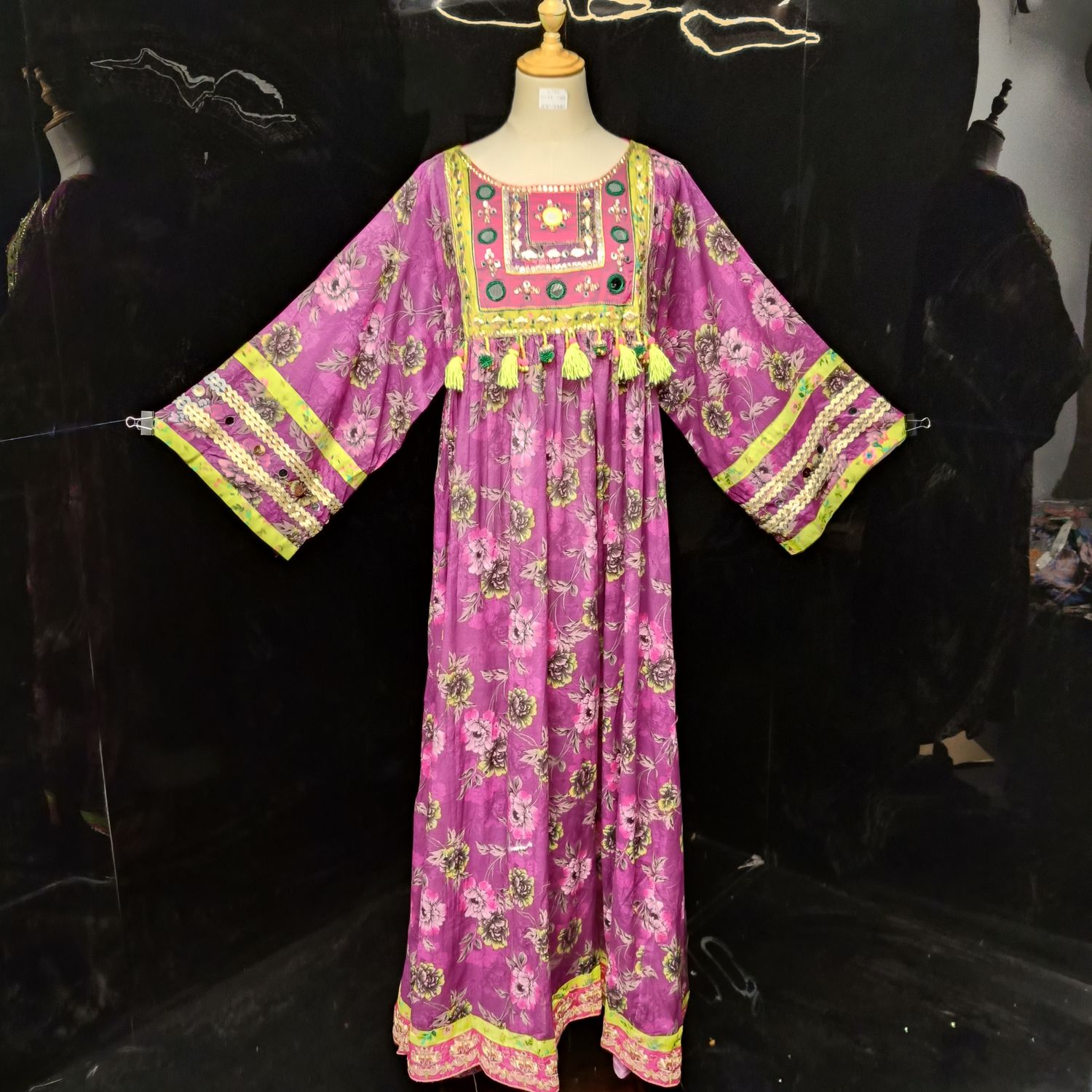 XS/S  Banjara Special Dress Length 53" Inches Chest 38" Inches