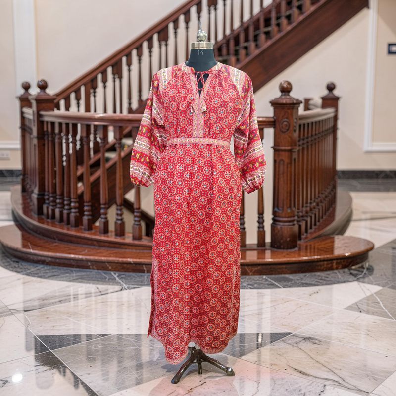 Cotton Dress Jalabiya Farah