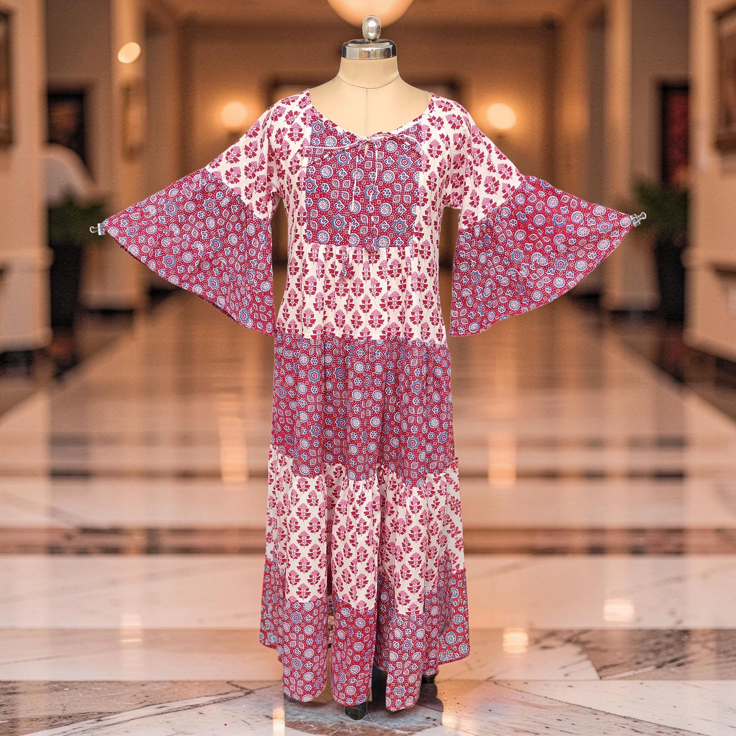 Cotton Dress Jalabiya Gaby