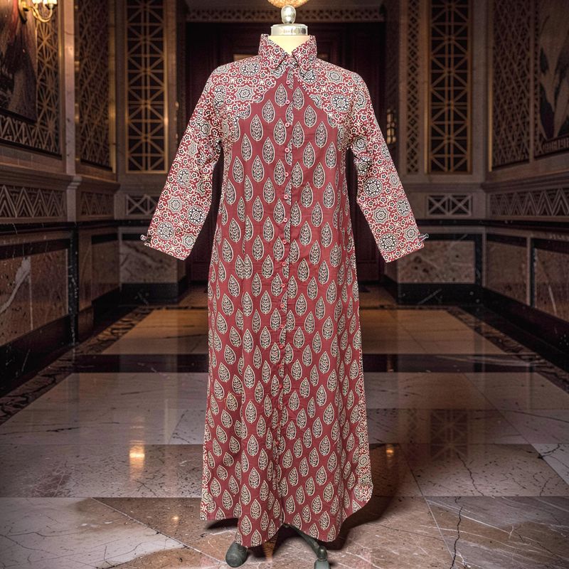 Cotton Dress Jalabiya Honey
