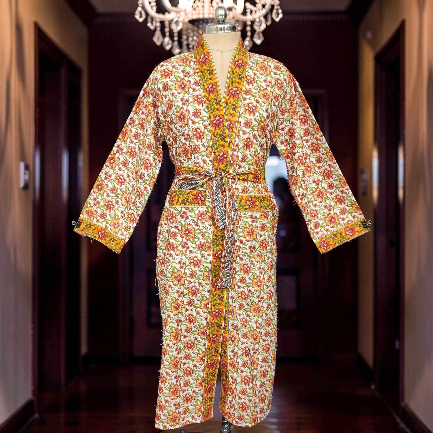 Cotton Dress Jalabiya Kimono