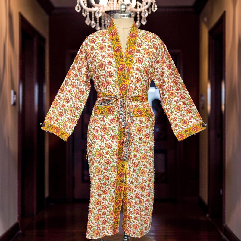 Cotton Dress Jalabiya Kimono