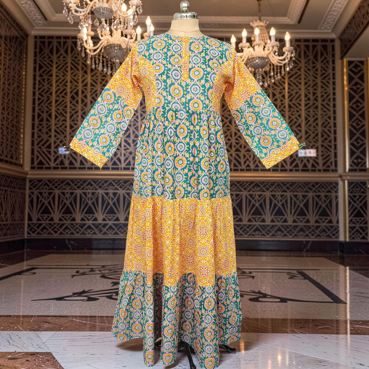 Cotton Dress Jalabiya Juhi