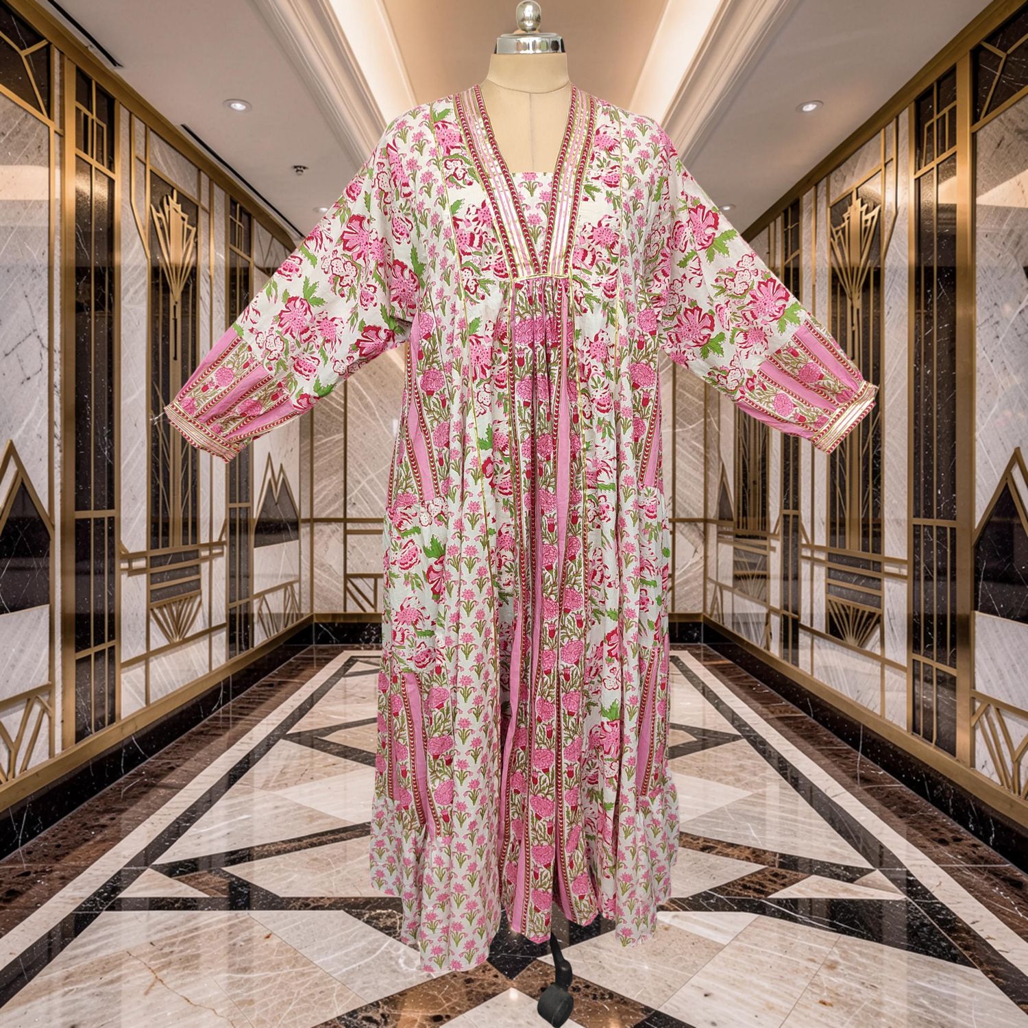 Cotton Dress Jalabiya Nawr