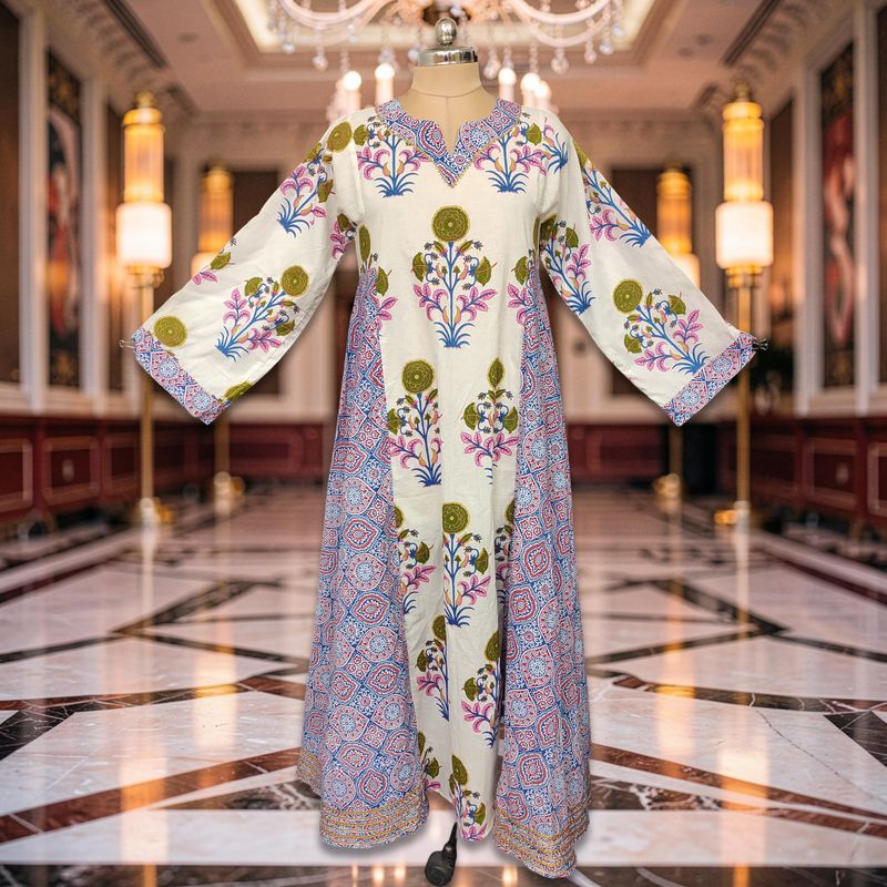 Cotton Dress Jalabiya Aroob