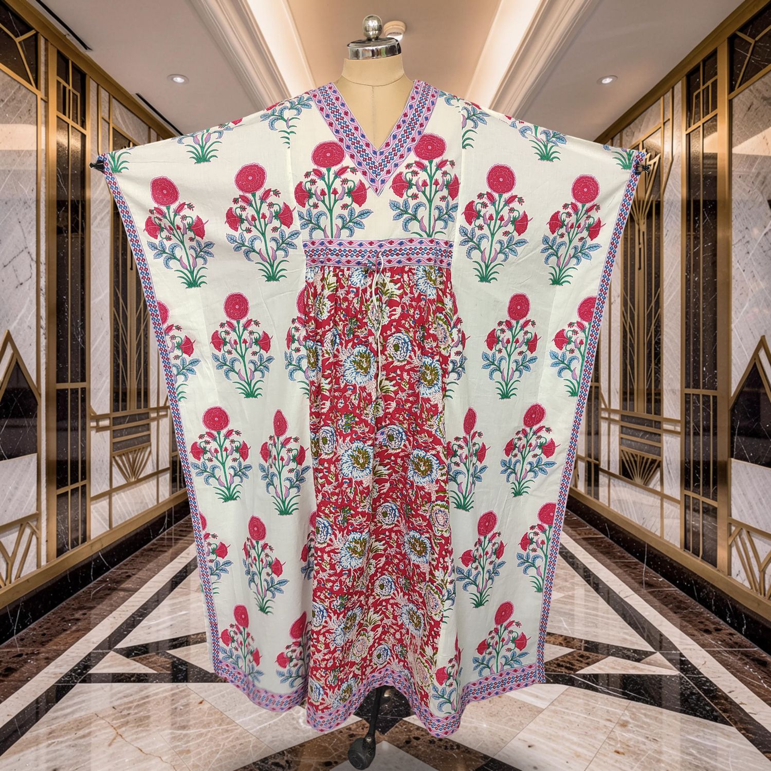Cotton Dress Jalabiya Halia