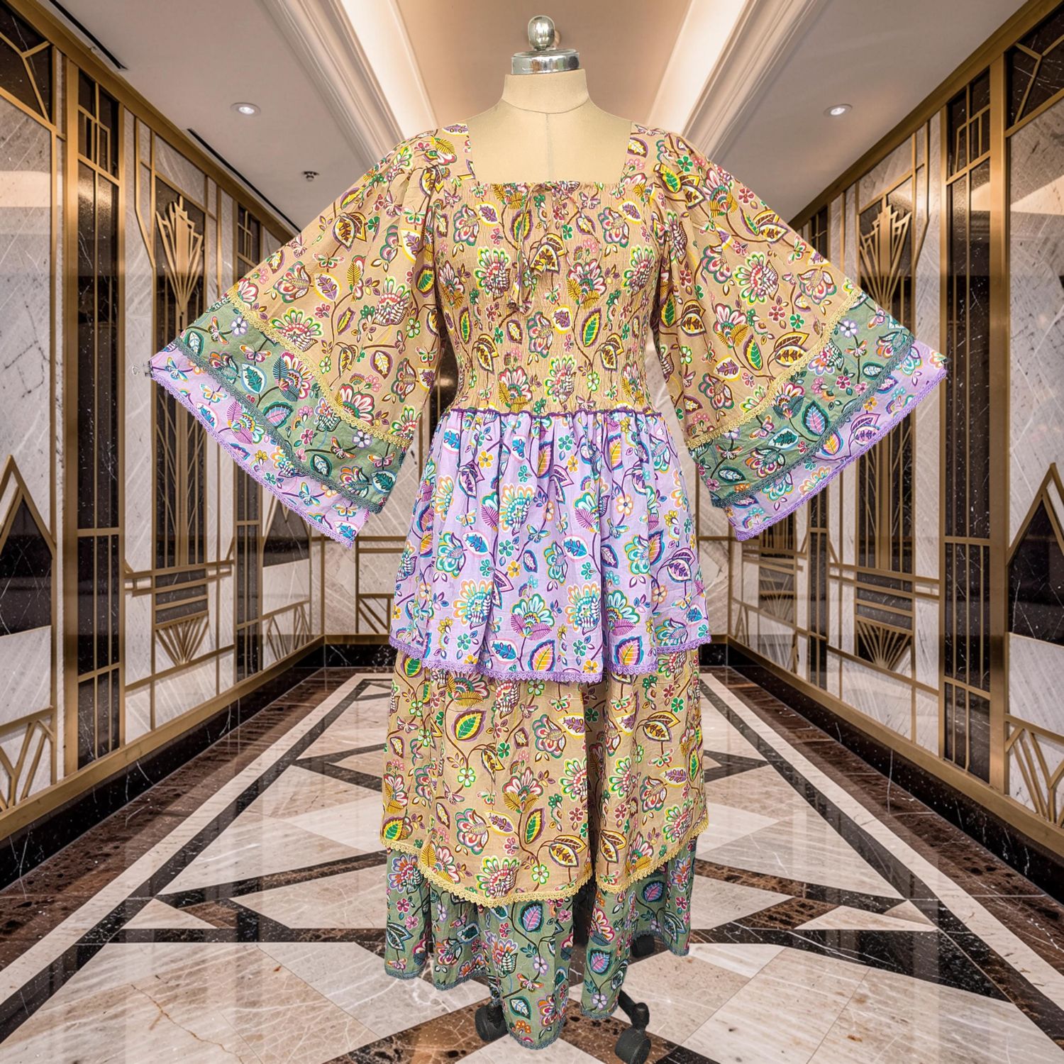 Cotton Dress Jalabiya Rahima