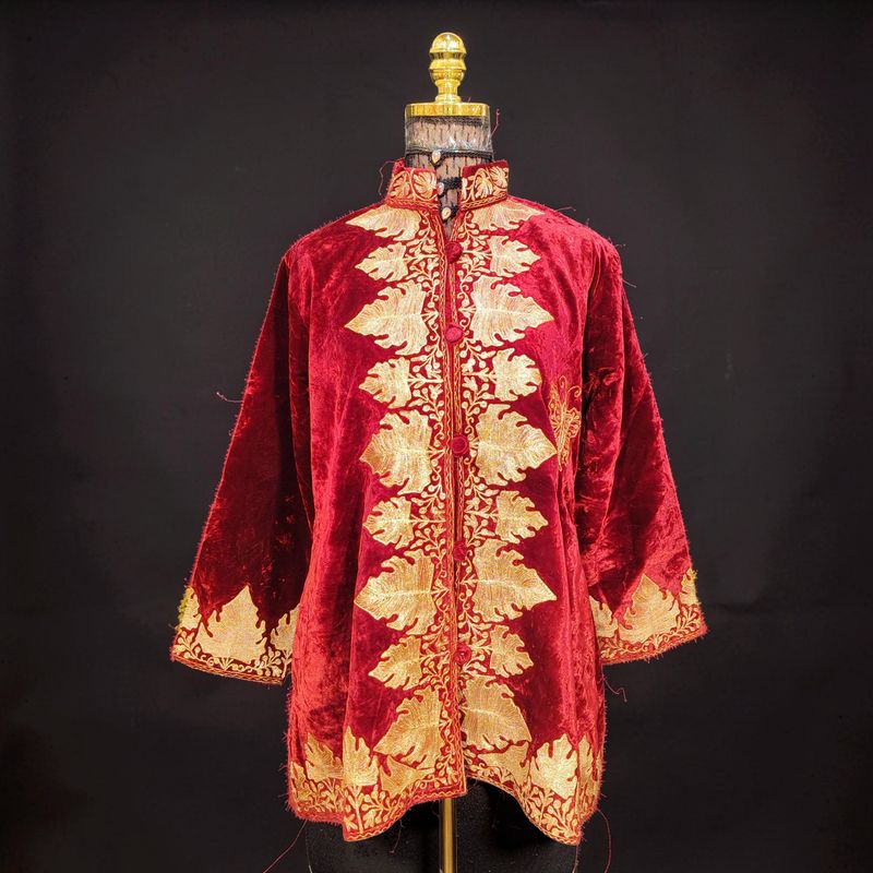 S-M Jacket Velvet Length 28" inches