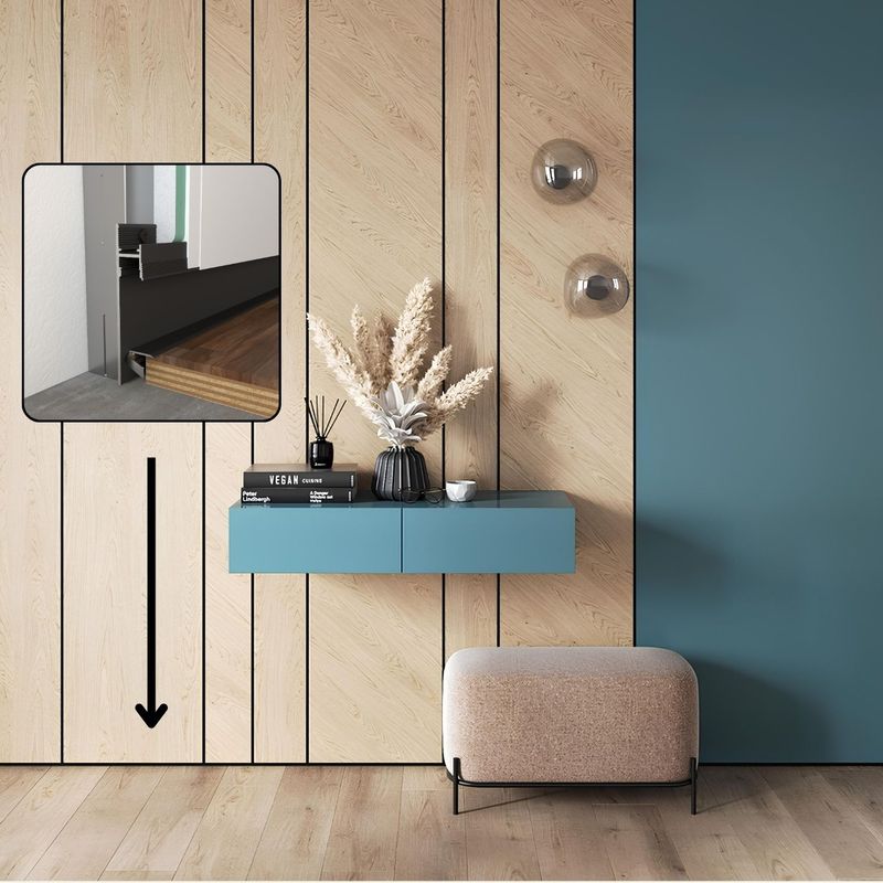 Murus ,,H1,, - Floor Shadow Gap Trim