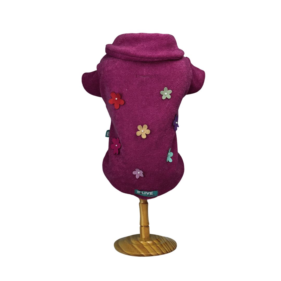 Flower Blouse - Fucsia