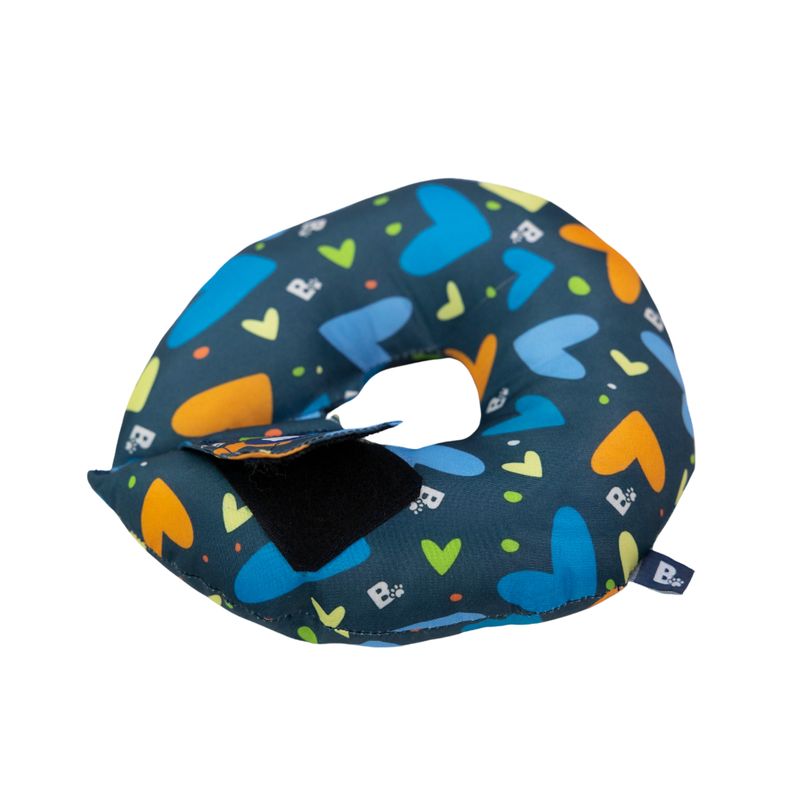 Elizabethan Donut Necklace - Colorful Hearts