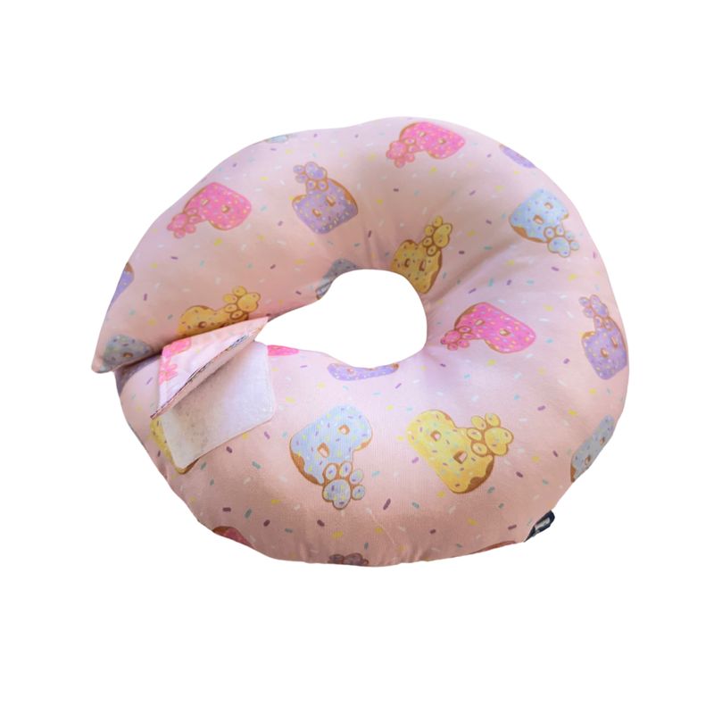 Elizabethan Donut Necklace - Pink